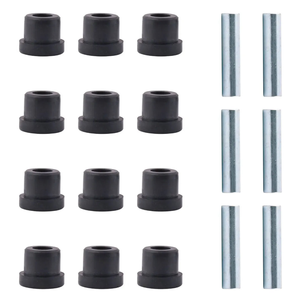 Golf Cart Front/Rear Leaf Spring Bushing & Sleeves Kits | Club Car DS 1981-up & EZGO TXT/Medalist 1994-up Models