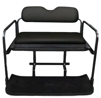 All-Plastic Golf Cart Rear Flip Seat Kit for Club Car DS