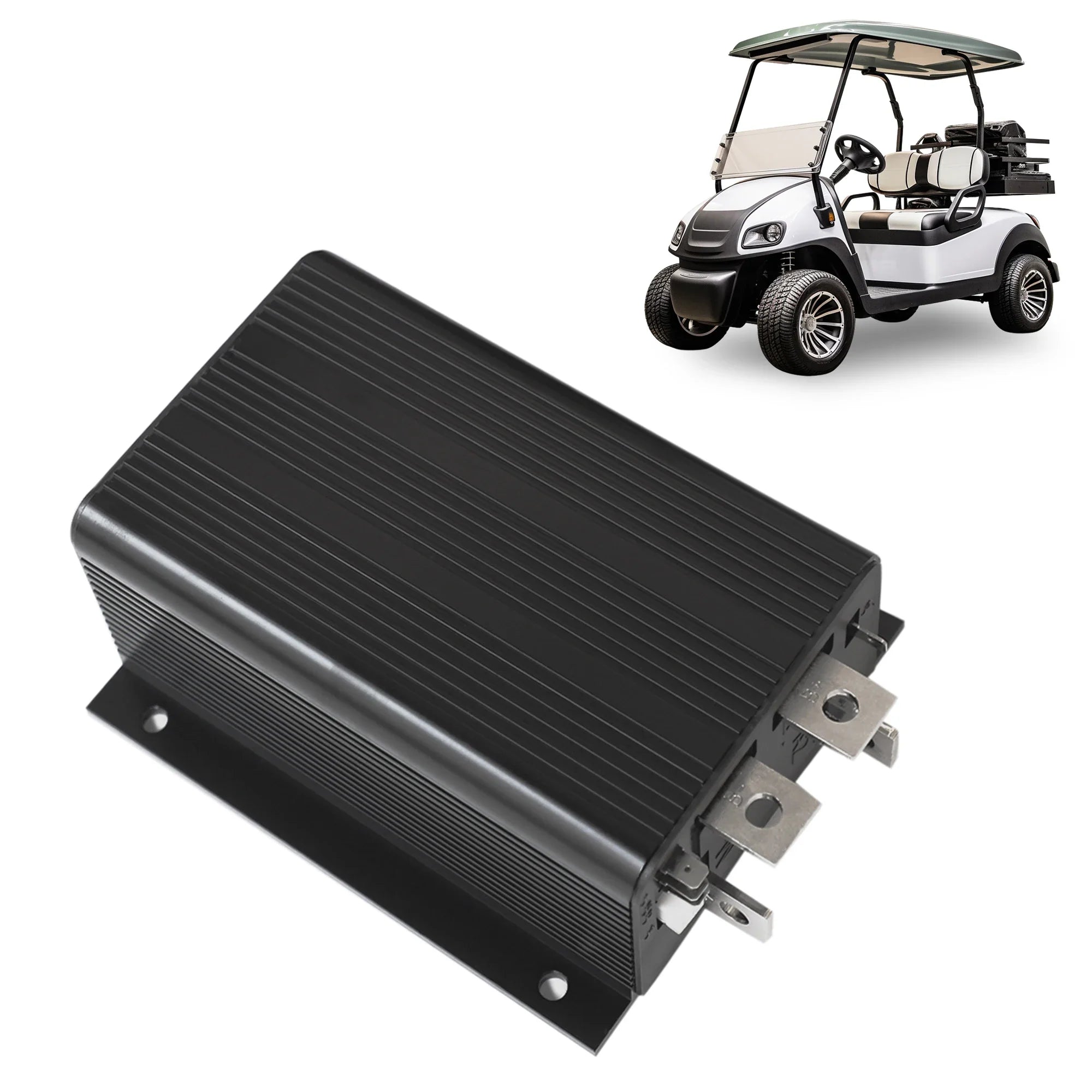 36V 500A Golf Cart Motor Controller for Club Car DS (1980–1995) – Curtis 1205M-5603