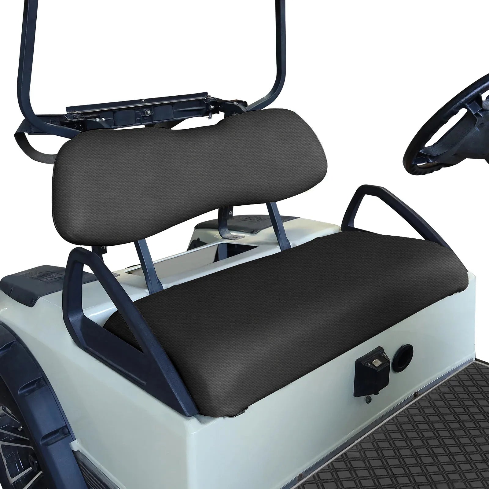 Golf Cart Seat Cover Set – Breathable Mesh Cushion Cover for Club Car, EZGO & Yamaha
