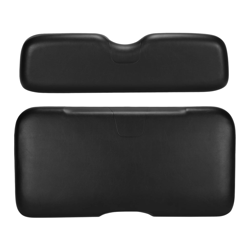 EZGO RXV Front Seat Cushion Assembly – PU Leather Bottom & Backrest Kit (2008 & Up)