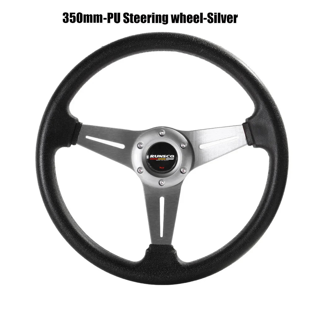 Club Car DS 30-Tooth Replacement Steering Wheel – Direct Fit, Black