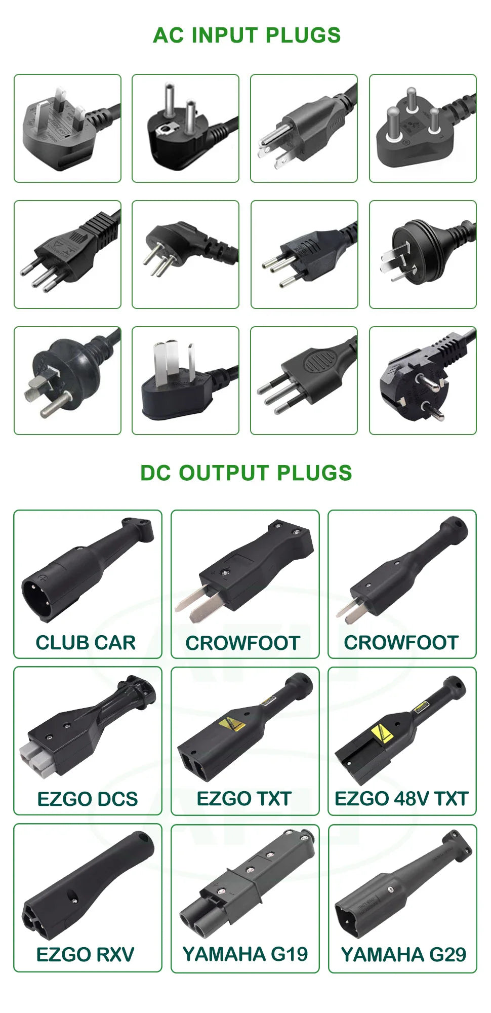 High Quality Hot Sell 36V 20A Lead Acid Battery Charger For 36 Volt EZGO CLUBCAR Golf Carts 36V Golf Cart Battery Charger