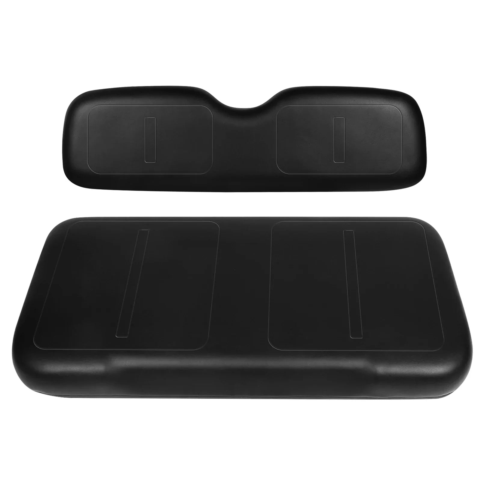 EZGO Medalist TXT Front Seat Bottom & Backrest Assembly – PU Leather Replacement Kit (1994–2013)