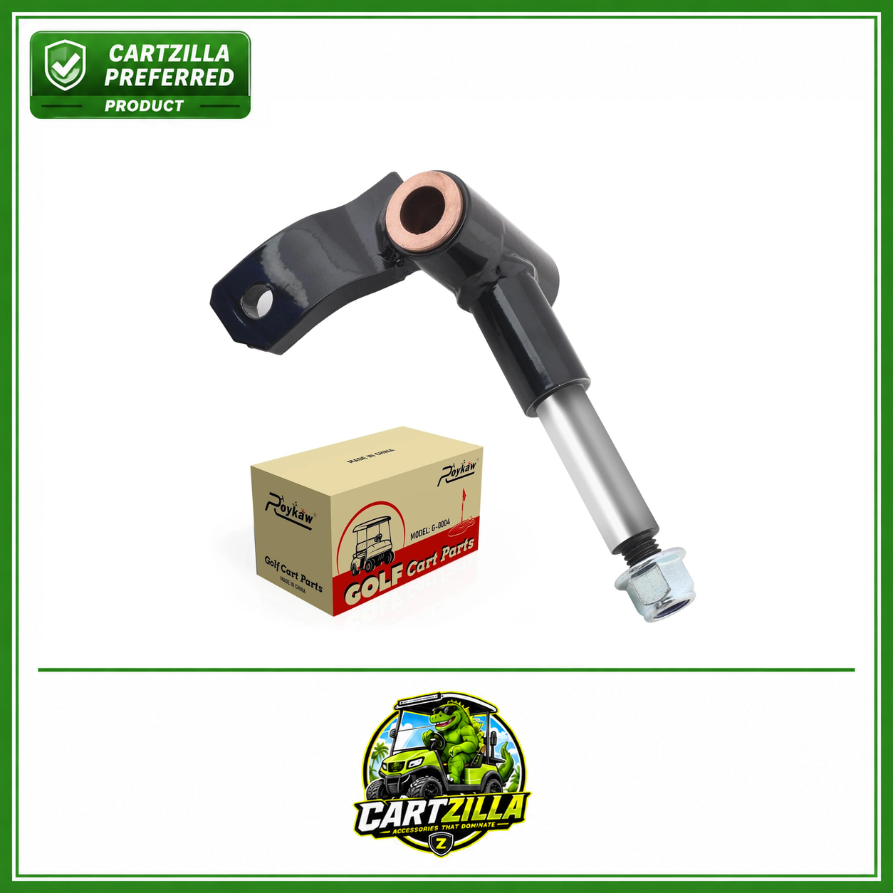 Golf Cart Spindle Assembly | Club Car Precedent 2004-up, Driver Side, Replaces OEM # 1022879-01, 1036387-01