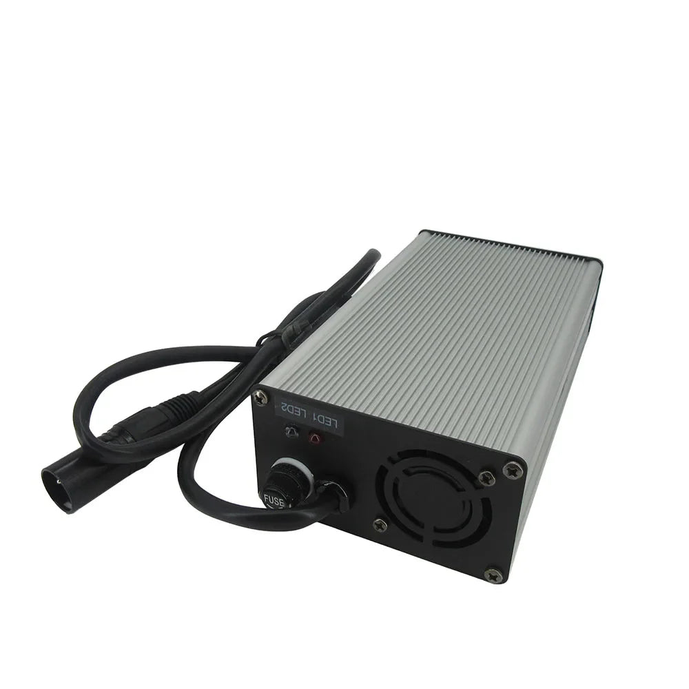 58.8V 10A Li-ion 14S Battery Fast Charger 52V 51.8V Lithium RV Golf Cart Smart Charger