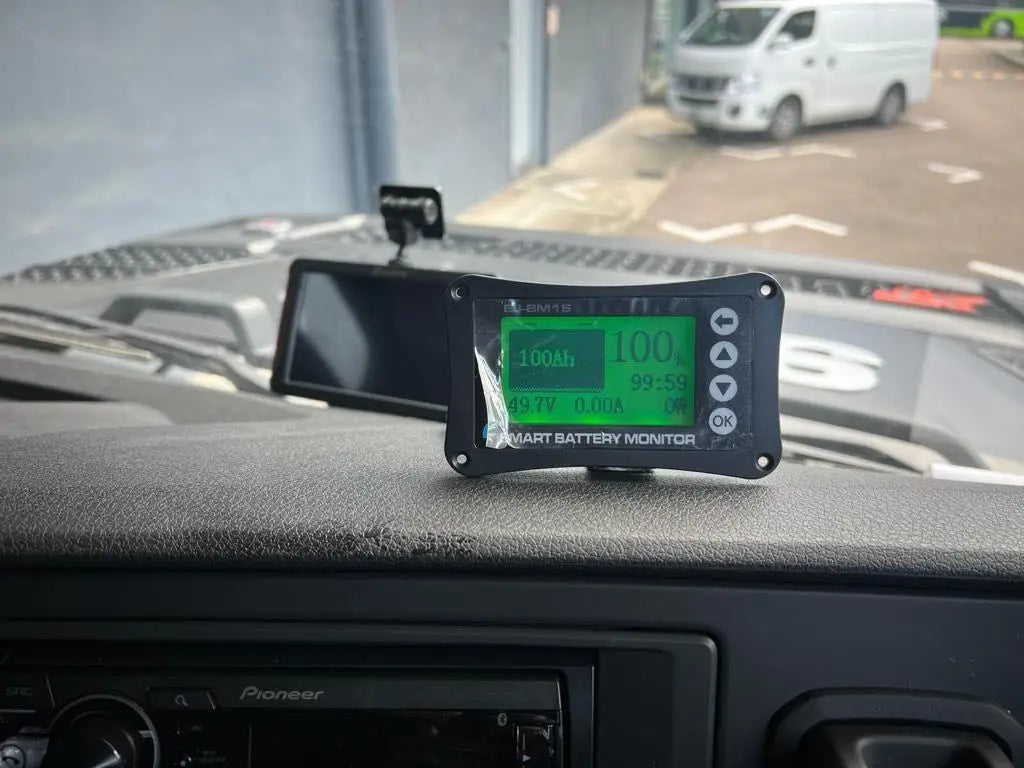500A Smart Shunt Battery Monitor with LCD Display