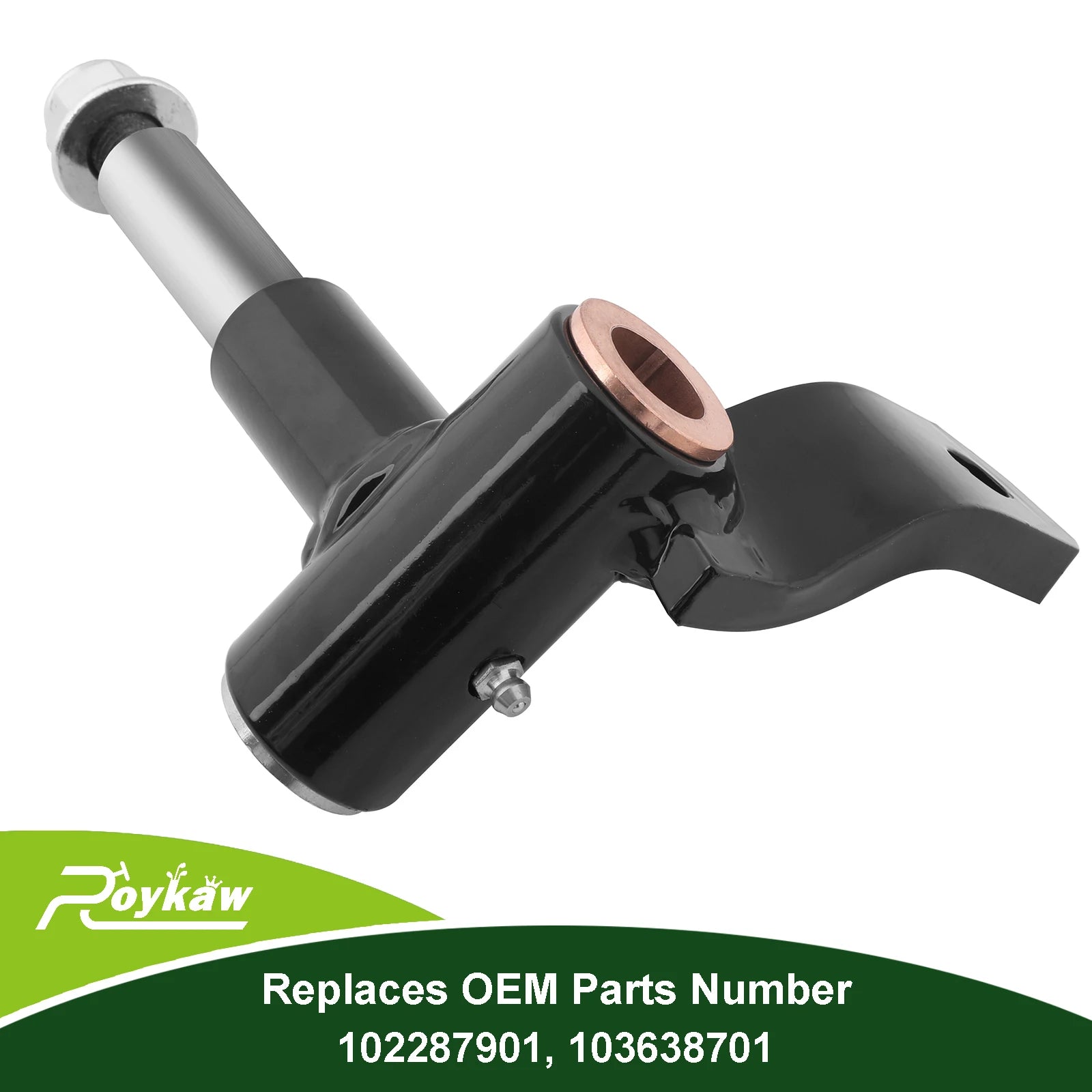Golf Cart Spindle Assembly | Club Car Precedent 2004-up, Driver Side, Replaces OEM # 1022879-01, 1036387-01