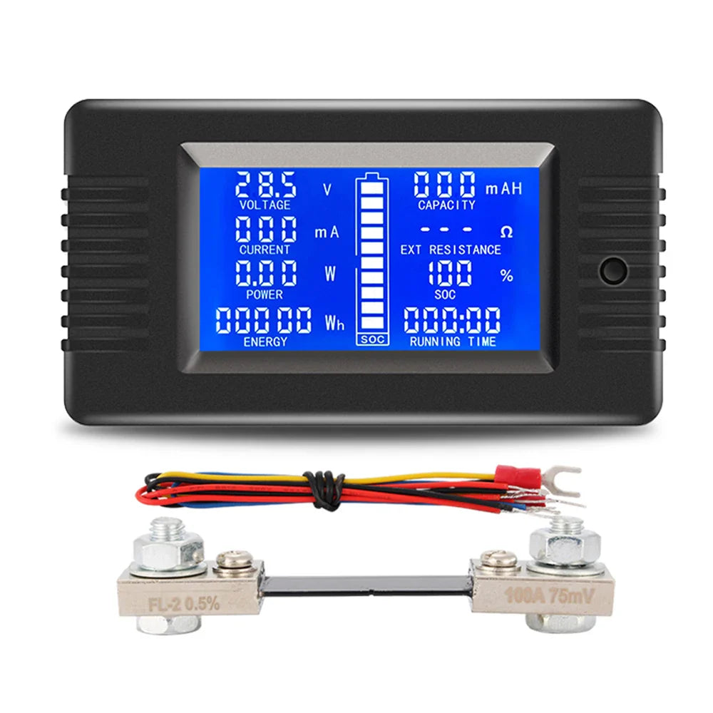 Digital Golf Cart Battery Tester with Shunt