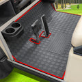 Golf Cart Mat Full Coverage Floor Liner | Club Car DS (1982-2013) & Villager (1982-2018), 8mm Thick Heavy-Duty Mat