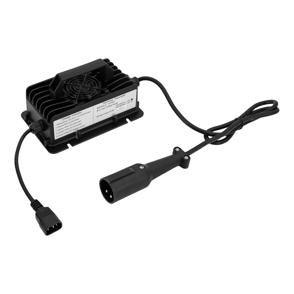 48 Volt Golf Cart Charger 15 Amp Battery Charger for Golf Cart Durable Charging Unit Anti-Rust Corrosion Resistant Charger
