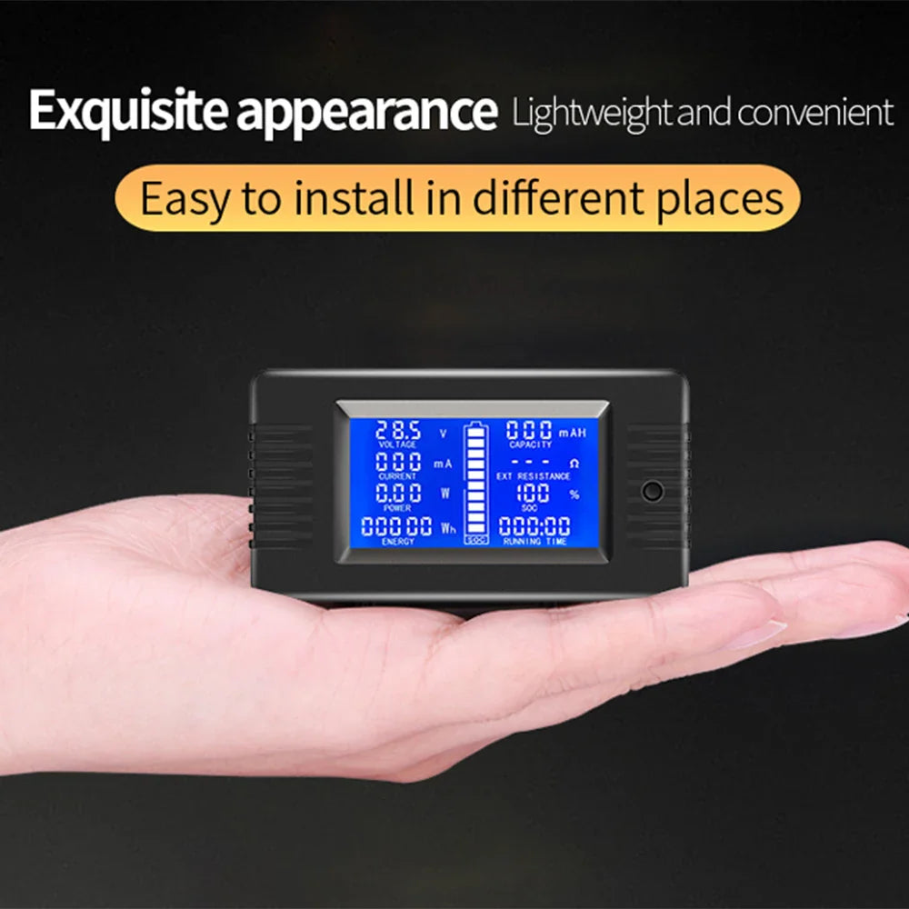 Digital Golf Cart Battery Tester with Shunt