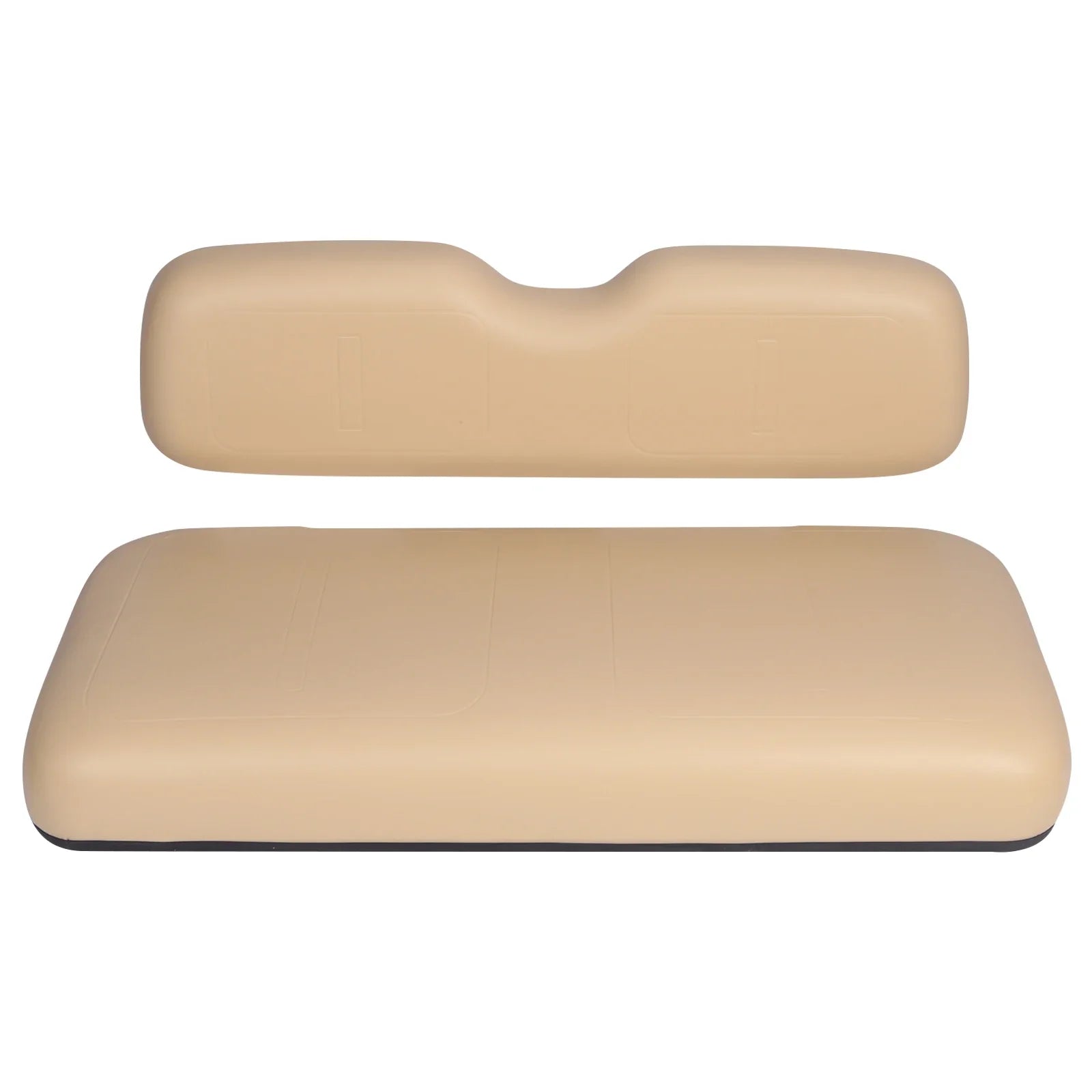 EZGO TXT Medalist Front Seat Cushion Assembly – Waterproof PU Leather Kit, Beige (1994–2013)