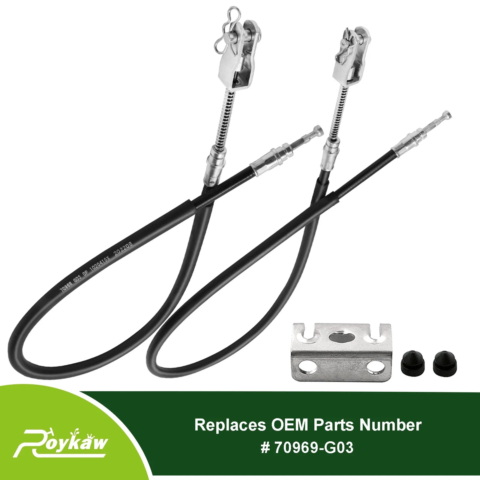 Golf Cart Brake Cable for EZGO TXT/Medalist 1994-up Driver & Passenger Side OEM# 70716-G03 70273-G03 70969-G03
