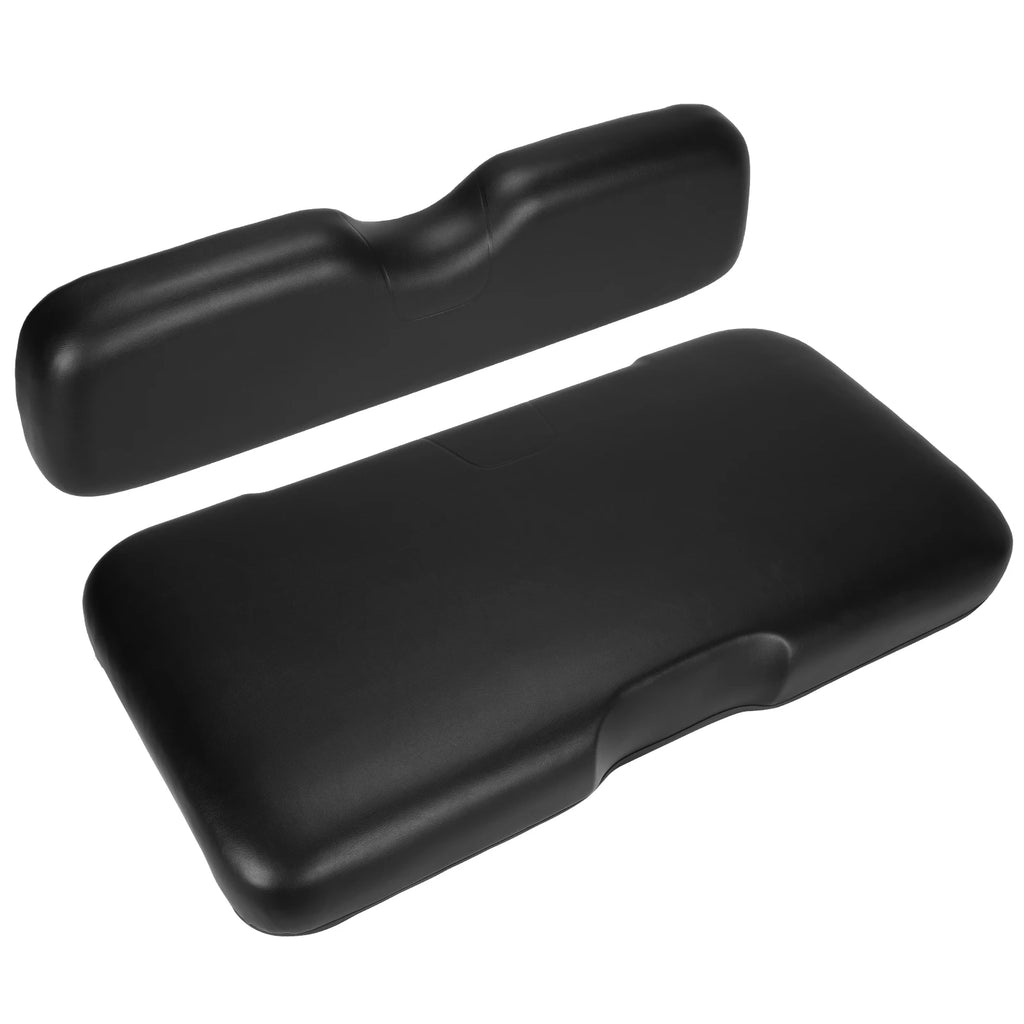 EZGO RXV Front Seat Cushion Assembly – PU Leather Bottom & Backrest Kit (2008 & Up)