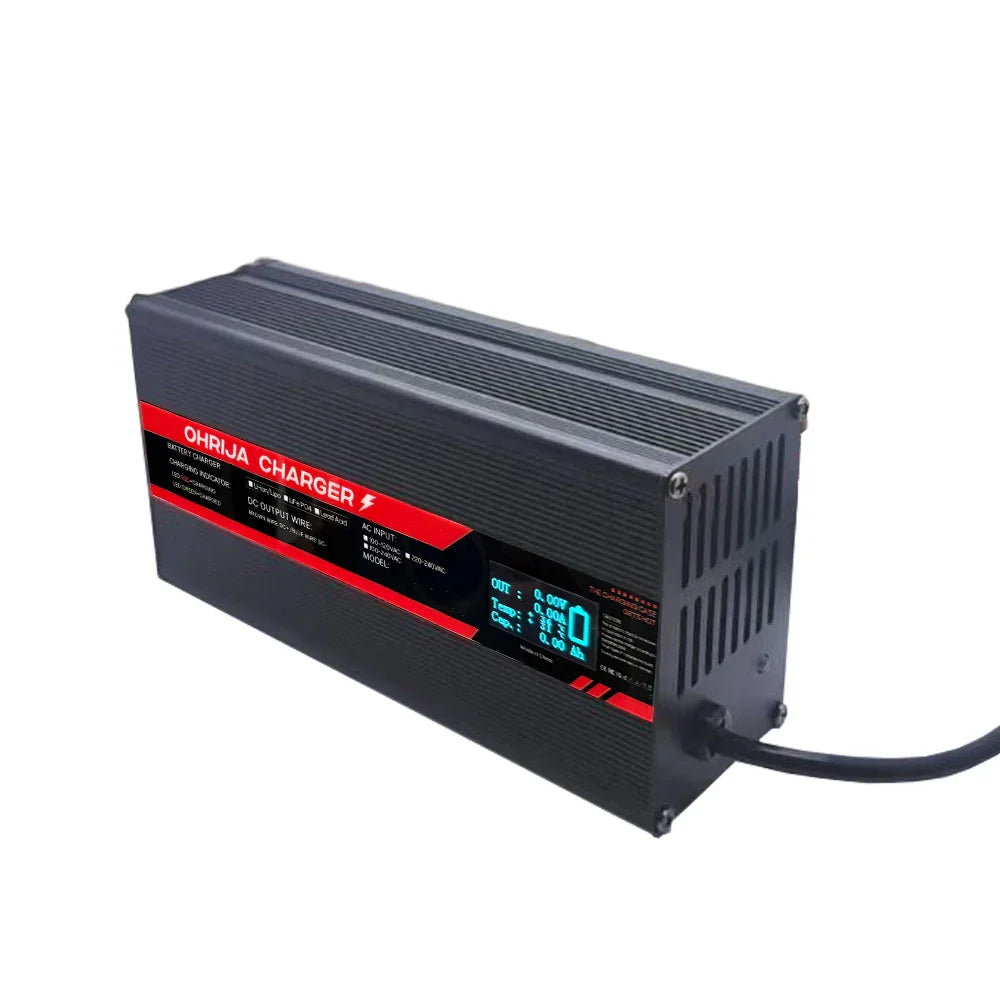 48V 15A Golf Cart Lead Acid Charger with Digital Display