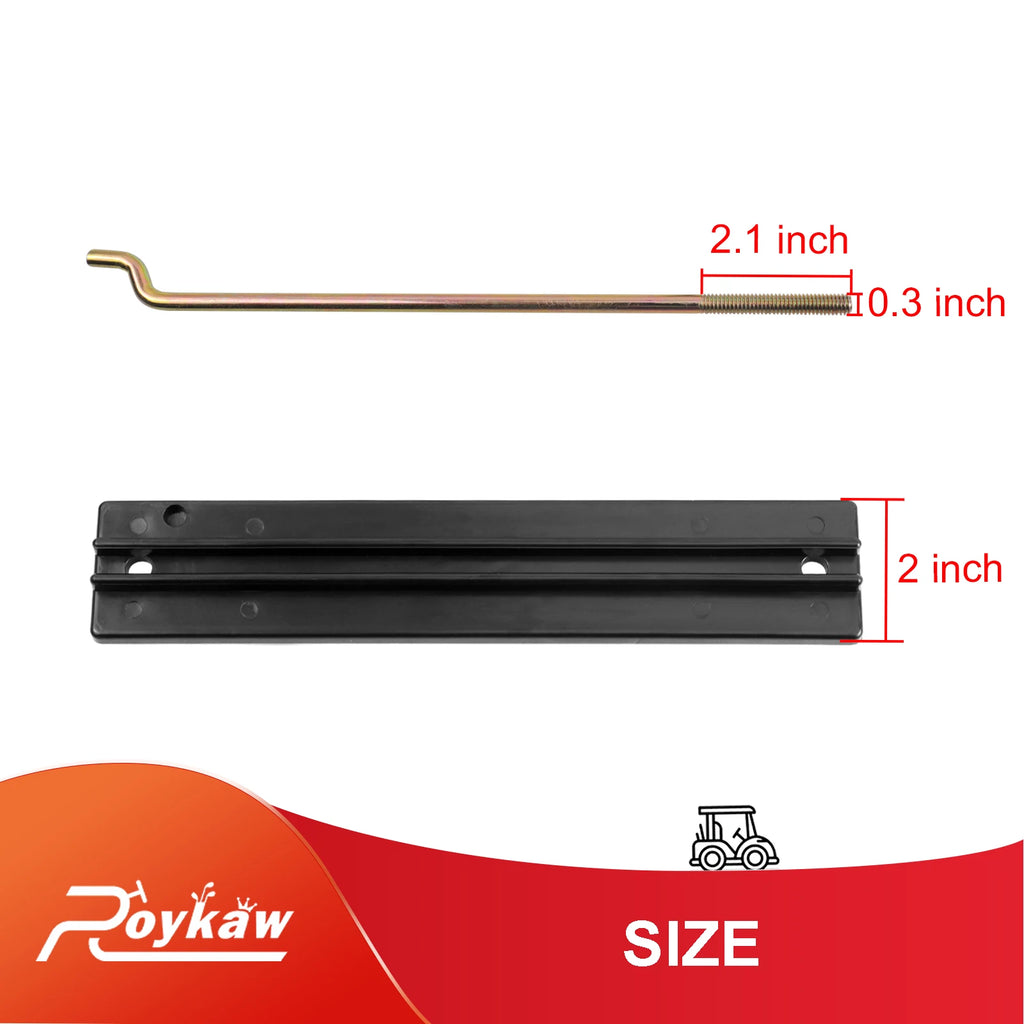 Golf Cart Battery Hold Down w/Rods Kit | Club Car DS and Carryall 1998-2005, Replaces # 1013683, 101090801