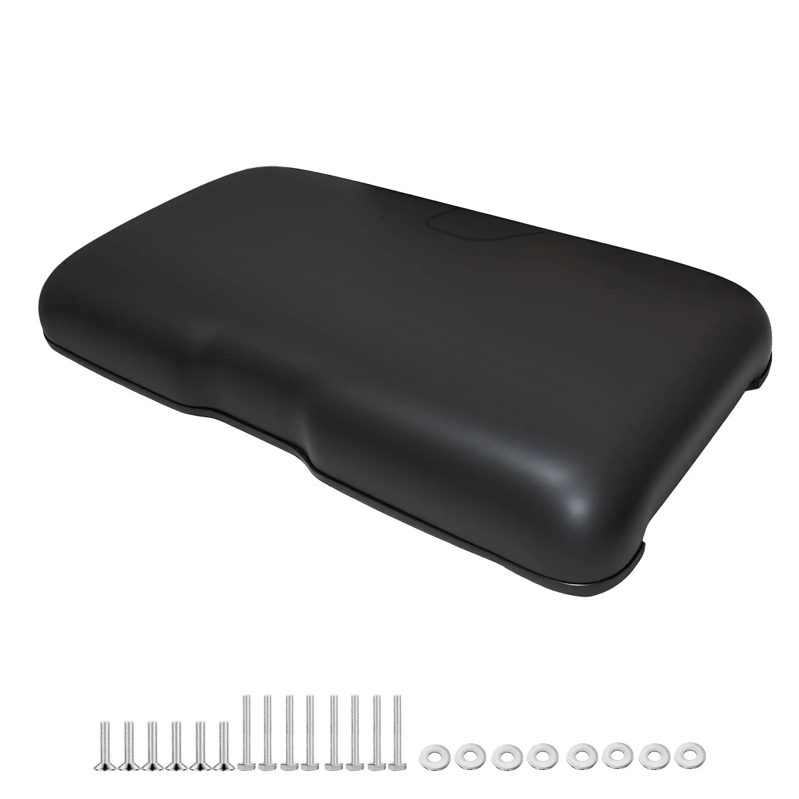 EZGO RXV Front Seat Bottom Replacement Cushion – Black PU Leather (2008 & Up)