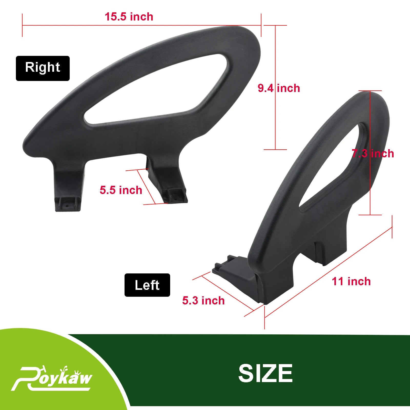 Golf Cart Hip Restraint Armrest Driver Side & Passenger Side | Club Car Precedent 2004-2011