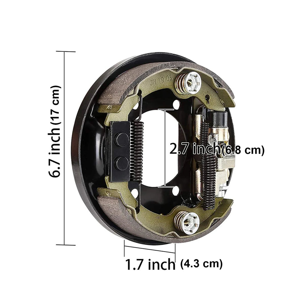 Golf Cart Brake Assembly Fit | EZGO TXT PDS & Yamaha G14-G22, Driver & Passenger Side, OEM #70998-G01, 70998-G02