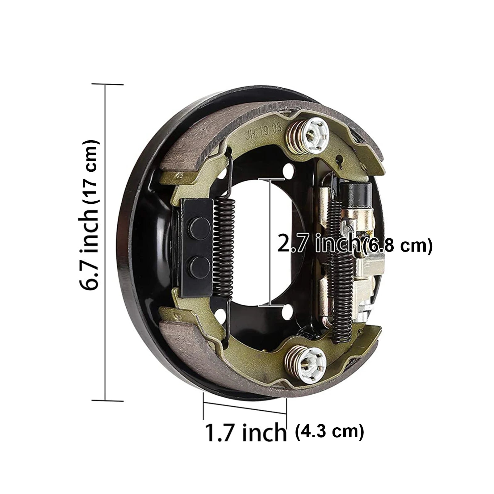 Golf Cart Brake Assembly Fit | EZGO TXT PDS & Yamaha G14-G22, Driver & Passenger Side, OEM #70998-G01, 70998-G02