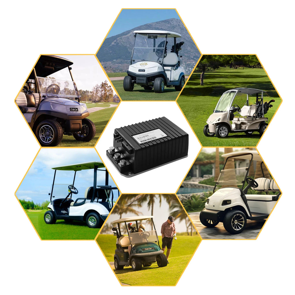 1510-5201 48V 250A DC Motor Controller for Curtis EZGO Club Car Yamaha Cushman DS Precedent 1999-2019 Golf Cart