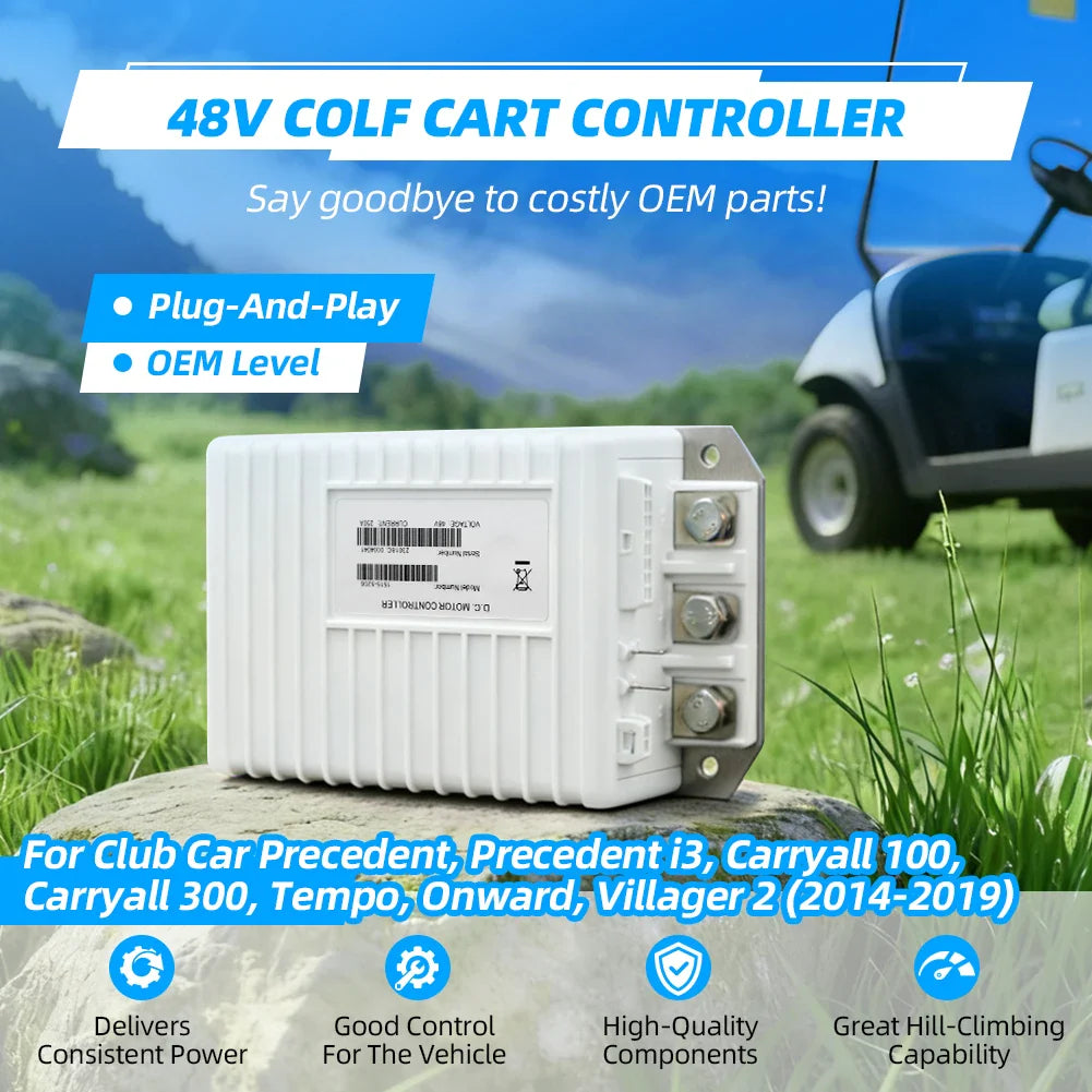 1515-5206 48V 250A Motor Speed Controller 103982301 for Curtis Club Car Precedent Carryall Tempo Onward Golf Cart
