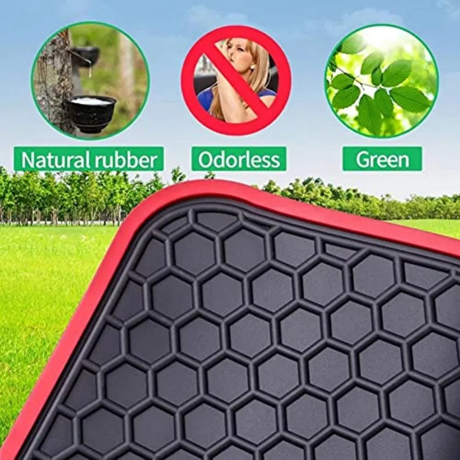 Golf Cart Floor Liner Mat Full Coverage Custom Fit for EZGO TXT 1994-2025,Express S4 (2012-2020) Cushman Workhorse EX1 (2020),