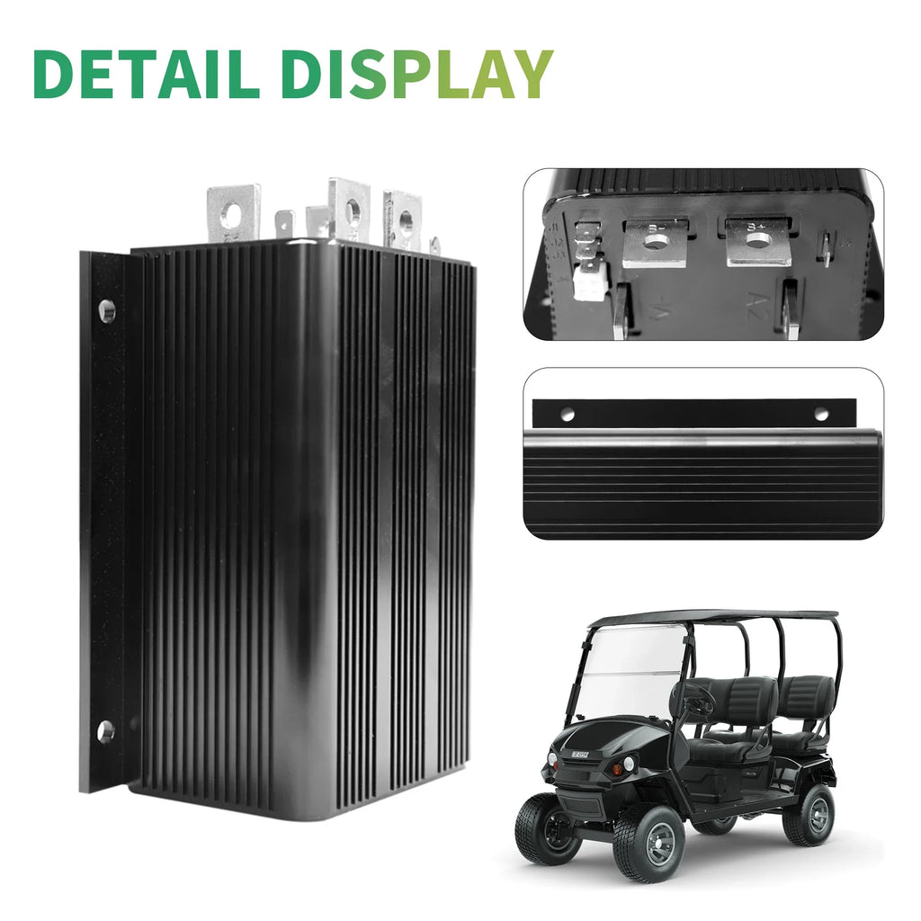48V 500A Golf Cart Speed Controller for Club Car DS (1996+) – Curtis 1205M-5601 / 1205M-5603