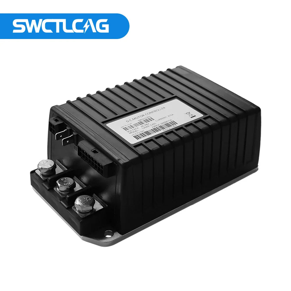 36-48V 275A DC Golf Cart Motor Controller for Club Car – Curtis 1266A-5201 - black