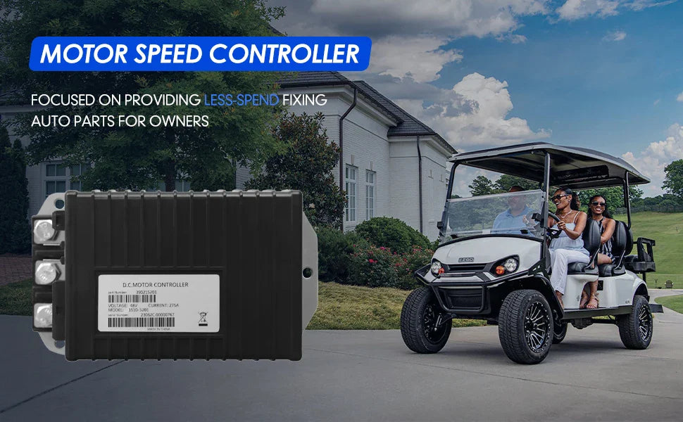 【US Stock】 1510-5201 Controller 101956501 48V 275A DC Motor Controller for Curtis Club Car DS Precedent (2000-2009)
