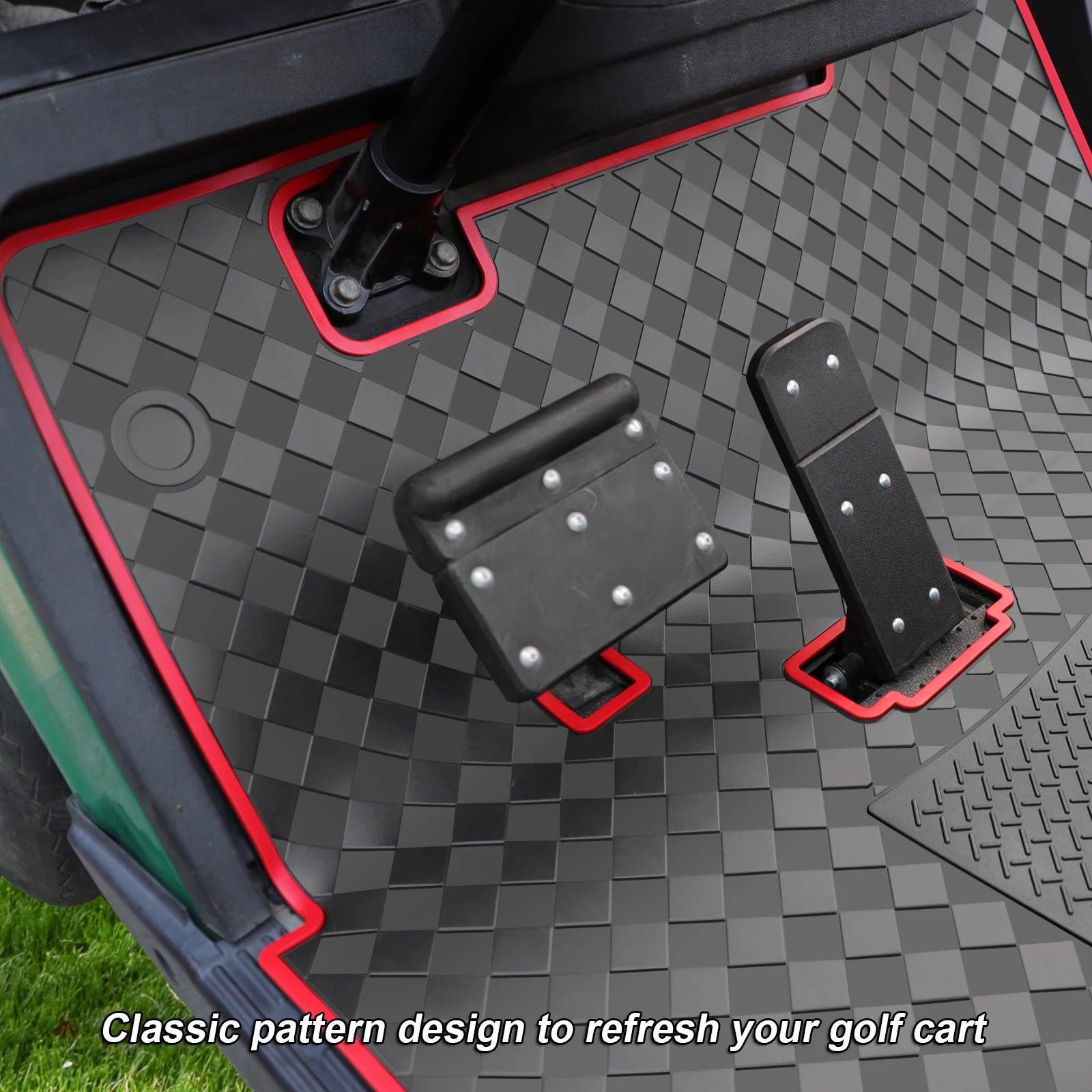 Golf Cart Mat Full Coverage Floor Liner | EZGO TXT (1994-up), Express S4 (2012-2020), Workhorse/Valor Models