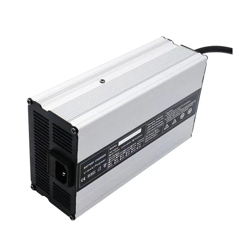 58.8V 15A 20A Lithium Fast Charger 900W 52V 14S Li-ion Forklift Sweeper RV Golf Cart Battery Charger SB50 XT60 XT90 Connector