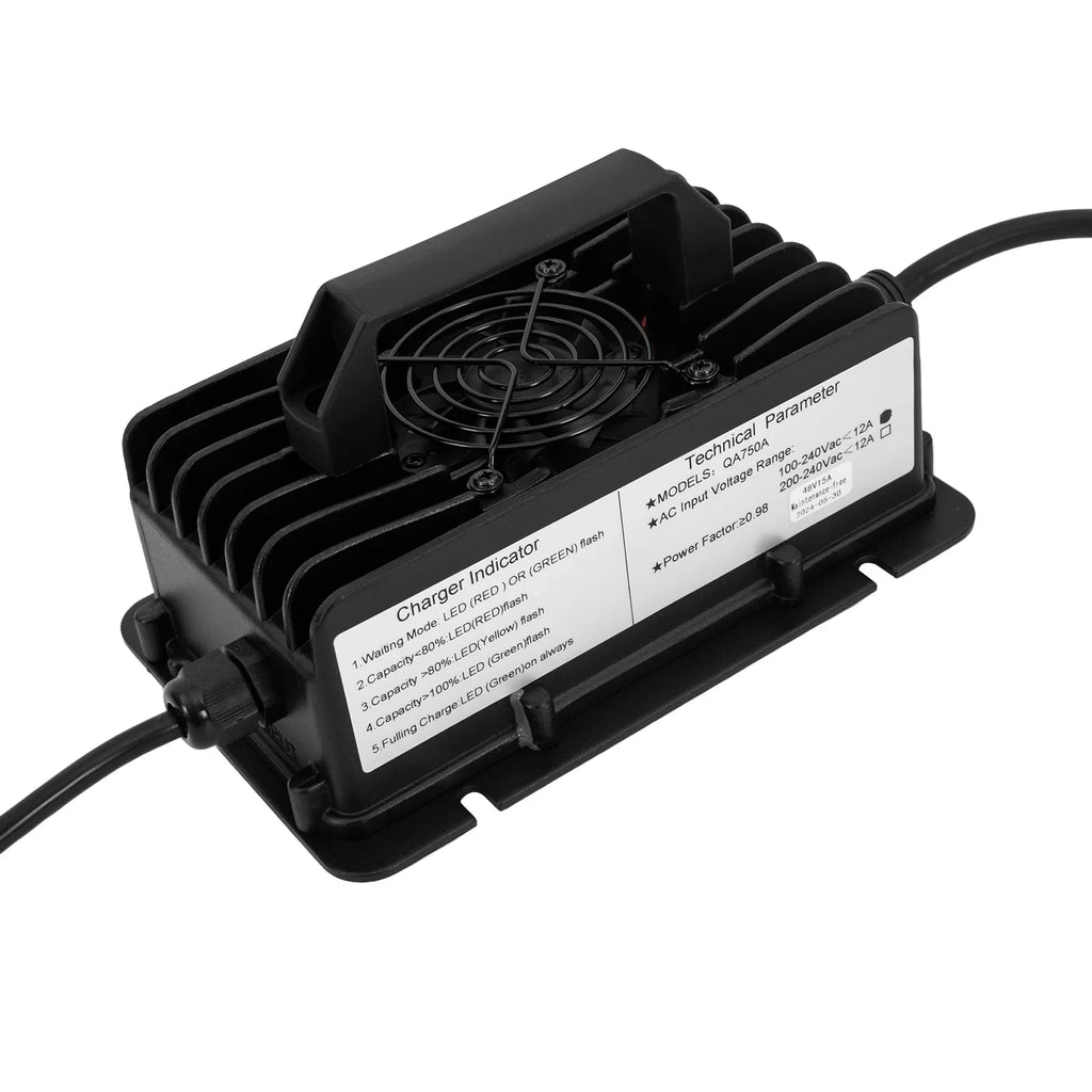 48Volt 15Amp Golf Cart Battery Charger, Car Golf Cart Smart Charger, Golf Cart Battery Charger, Model QA750A