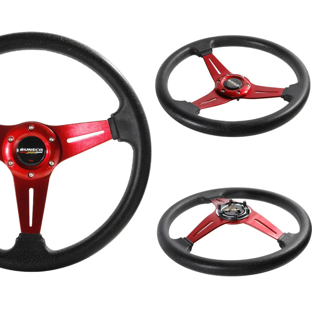 Club Car DS 30-Tooth Replacement Steering Wheel – Direct Fit, Black