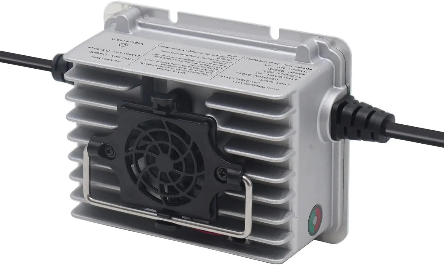 Replacment Golf Cart Battery Charger 48V 6Amp for 48 Volt Ez-Go EZgo RXV/TXT with RXV Plug 3 Prong Connector