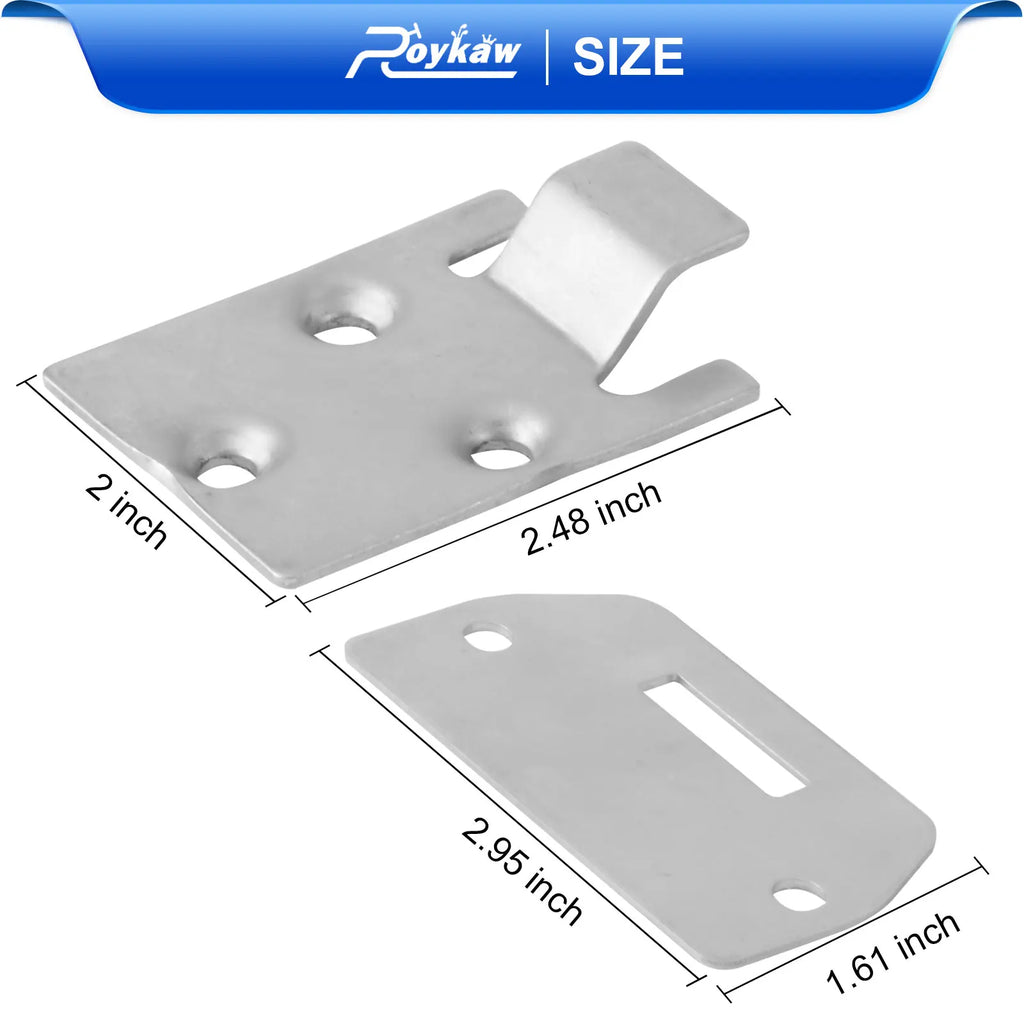 Seat Hinge Plate Male & Female Kit | EZGO-Cartzilla Golf Cart Parts &amp; Accessories