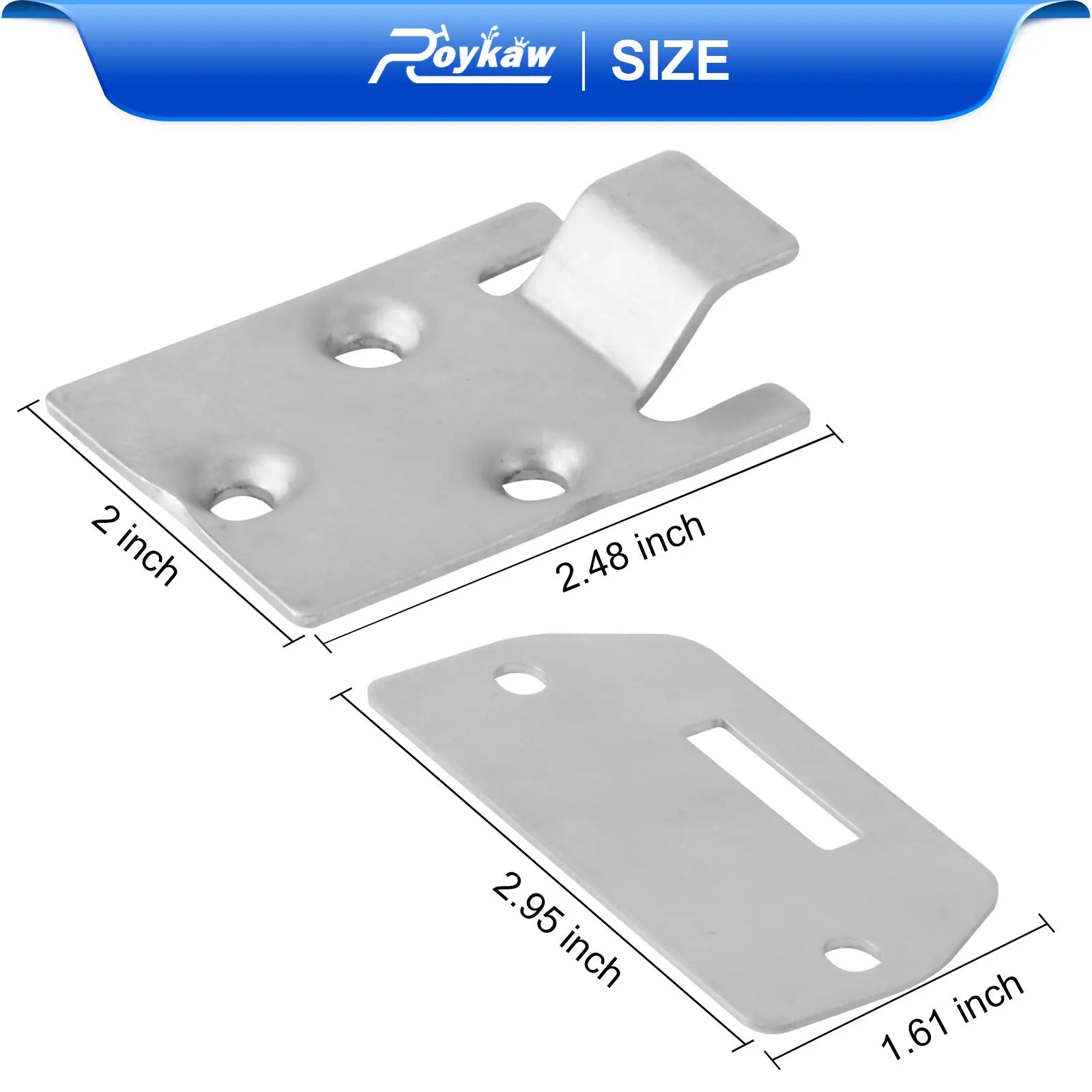 Seat Hinge Plate Male & Female Kit | EZGO-Cartzilla Golf Cart Parts &amp; Accessories