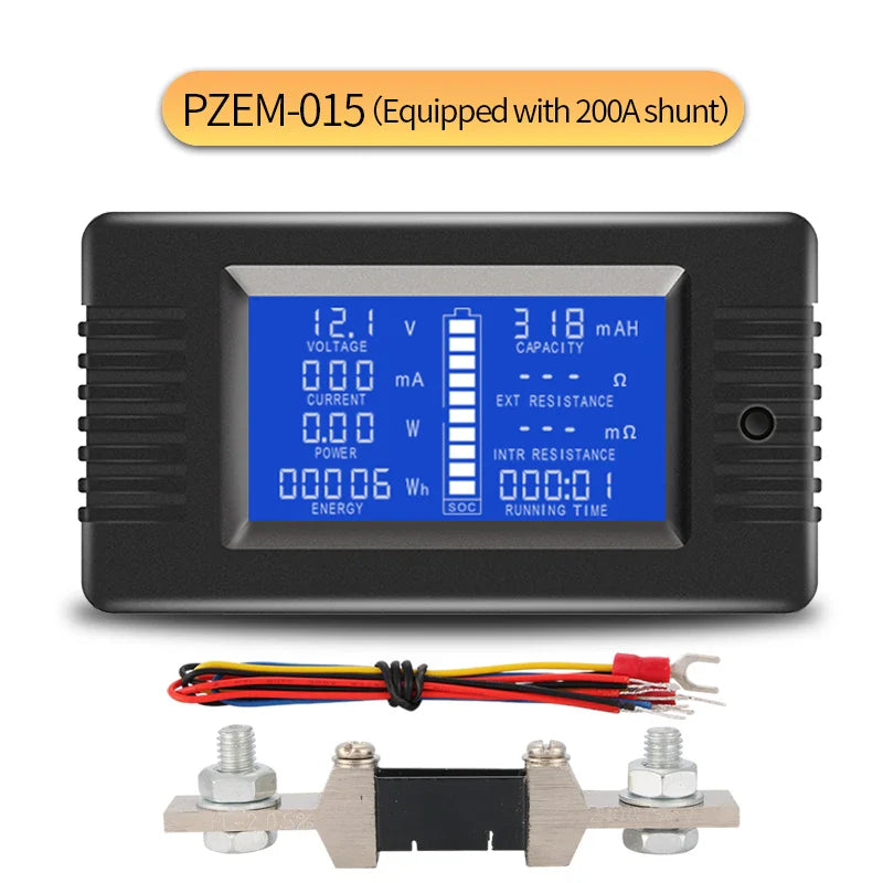 Digital Golf Cart Battery Tester with Shunt