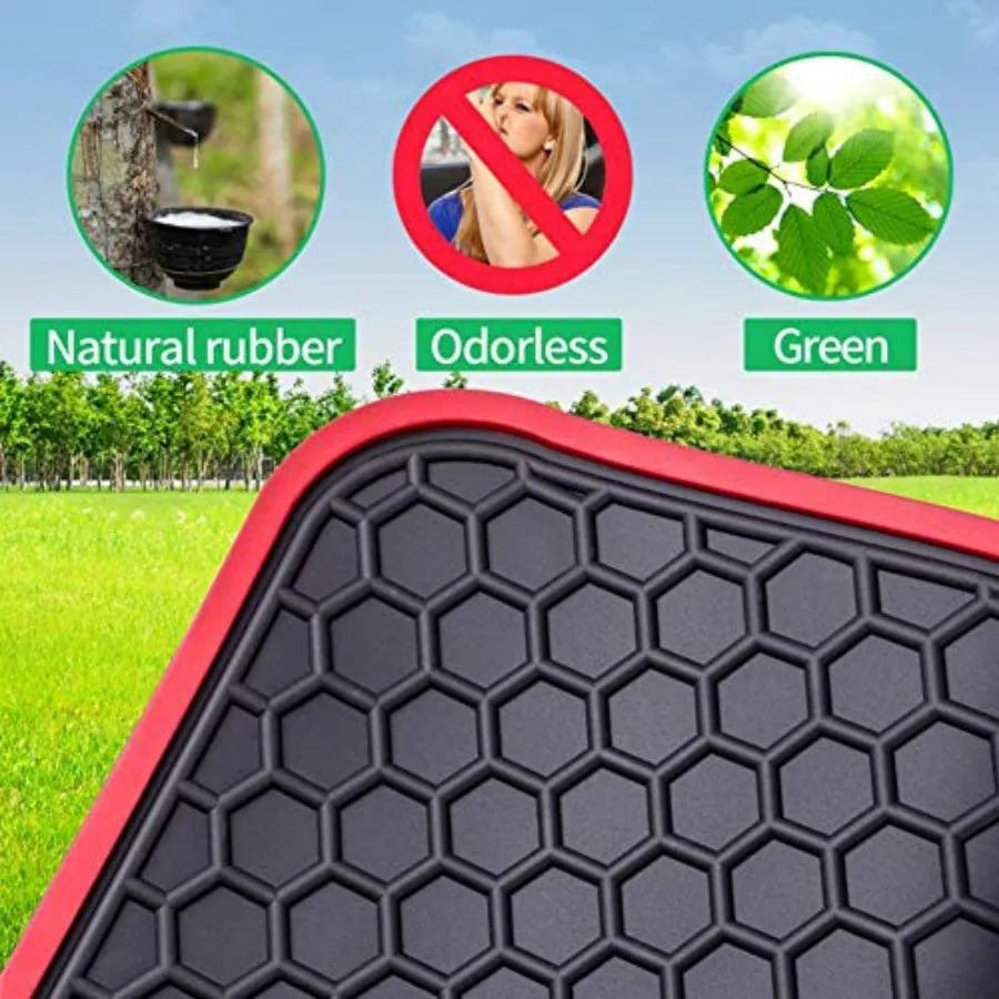 Golf Cart Floor Liner Mat Full Coverage Custom Fit for EZGO TXT 1994-2025,Express S4 (2012-2020) Cushman Workhorse EX1 (2020),