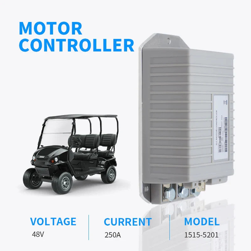 1515-5201 48V 250A MCOR Golf Cart Controller 103403401 for Curtis Club Car Precedent (2009-2014) - 1515-5201