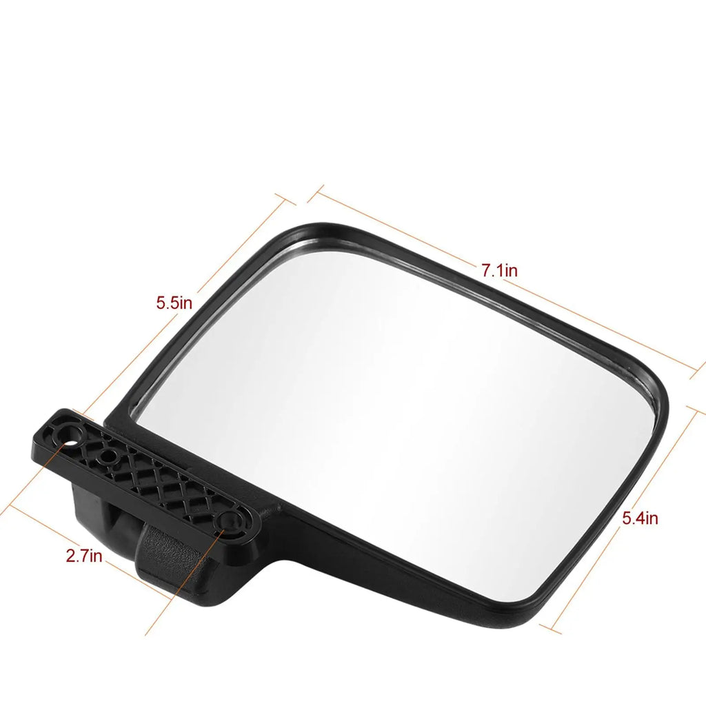 2Pcs Golf Carts Side Mirrors for Ezgo Professional Easy to Install Repair Parts Direct Replaces Golf Carts Rearview Mirror