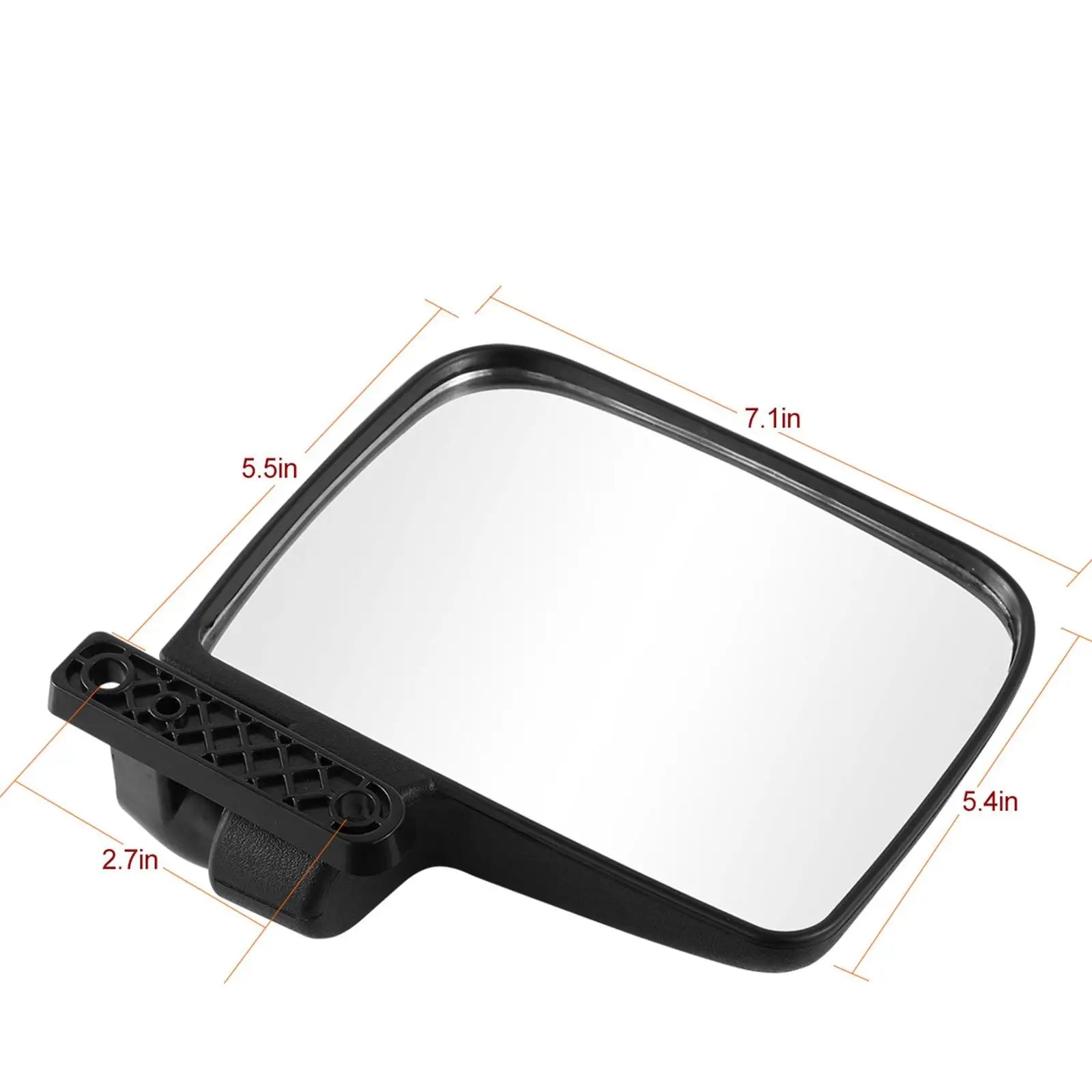 2Pcs Golf Carts Side Mirrors for Ezgo Professional Easy to Install Repair Parts Direct Replaces Golf Carts Rearview Mirror