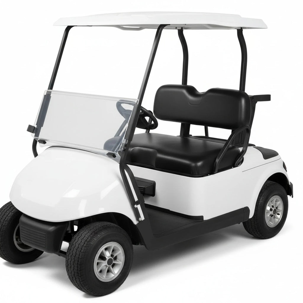 EZGO RXV Front Seat Cushion Assembly – PU Leather Bottom & Backrest Kit (2008 & Up)