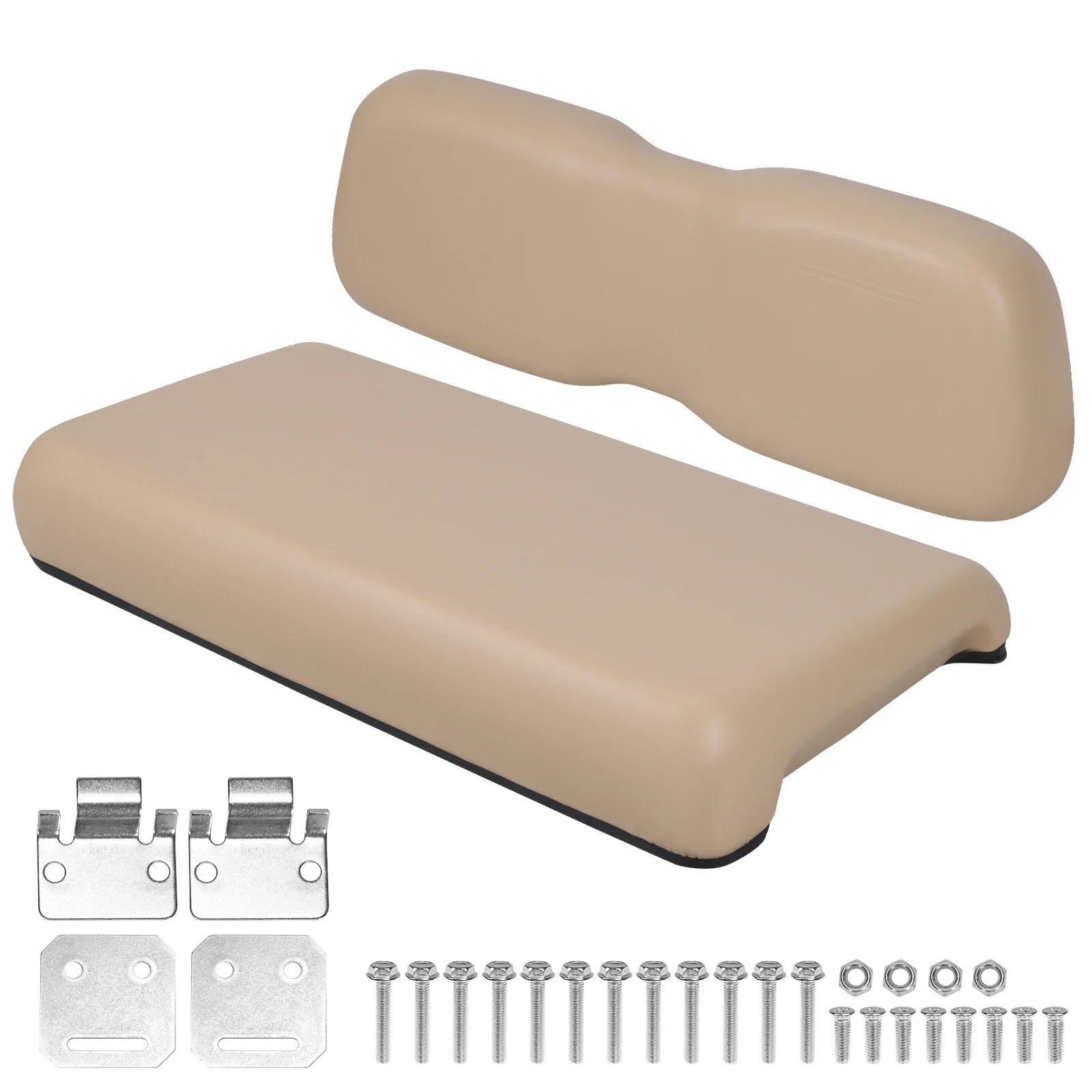 Golf Cart Front Seat Bottom & Backrest Assembly for Club Car DS 2000.5 and Up