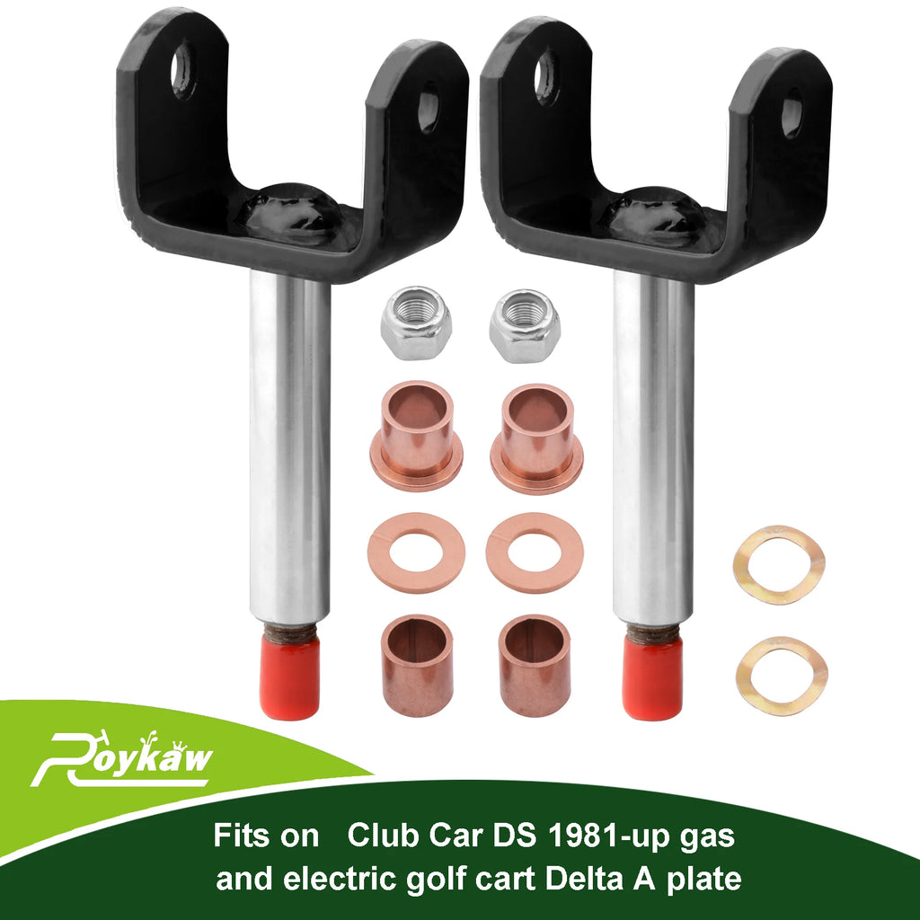 Golf Cart Kingpin Repair Kit | Club Car DS 1981-up Gas/Electric, Replaces # 1016386/ 1010150/ 1016389/ 8067/ 7048