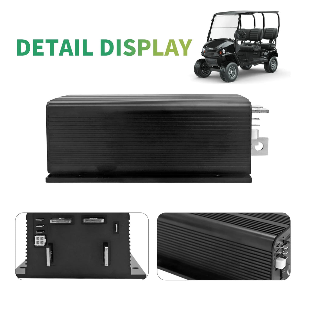 48V 400A ITS throttle Motor Controller 1205-117 for Curtis EZGO TXT Shuttle Golf Cart - black