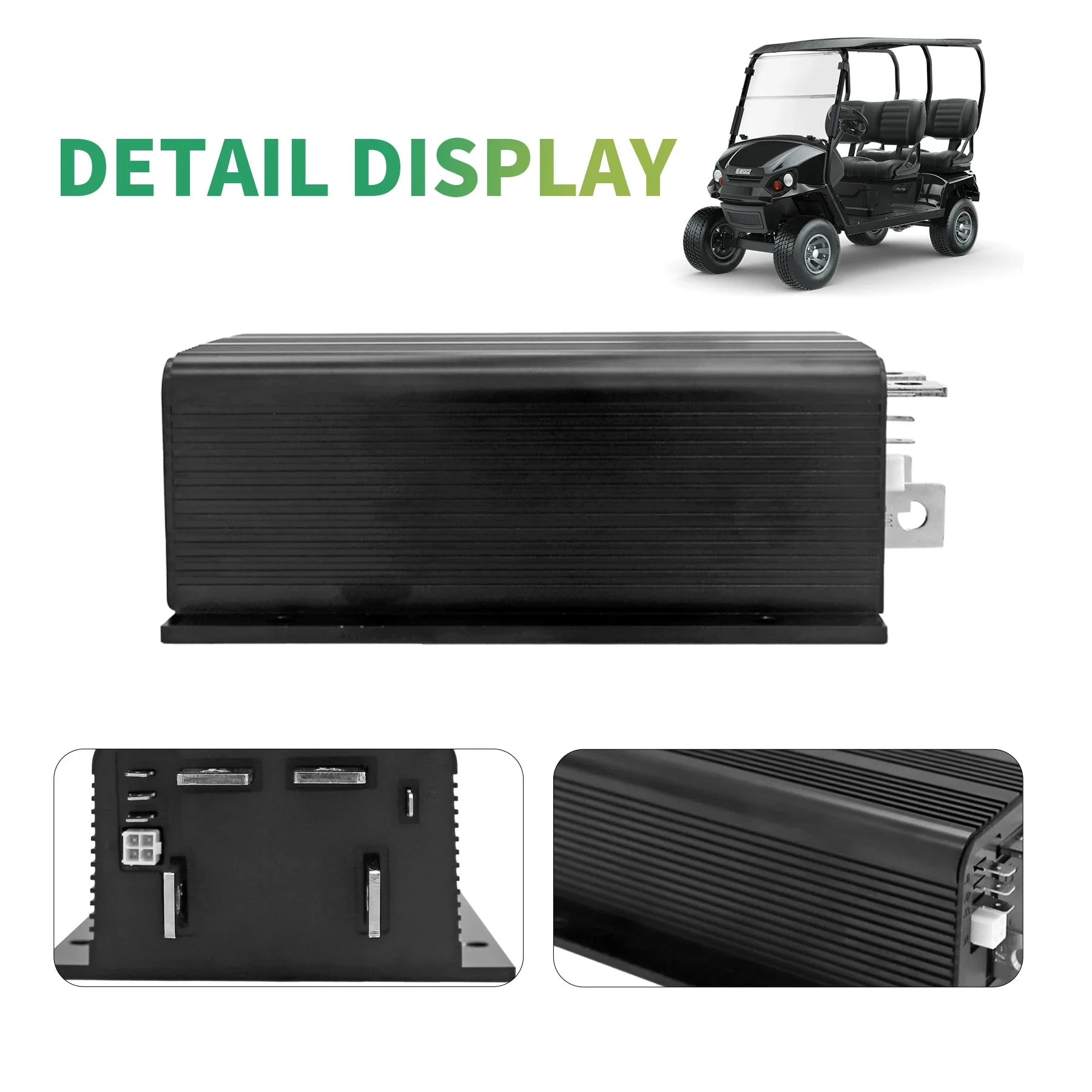 48V 400A ITS Golf Cart Motor Controller for EZGO TXT – Curtis 1205-117