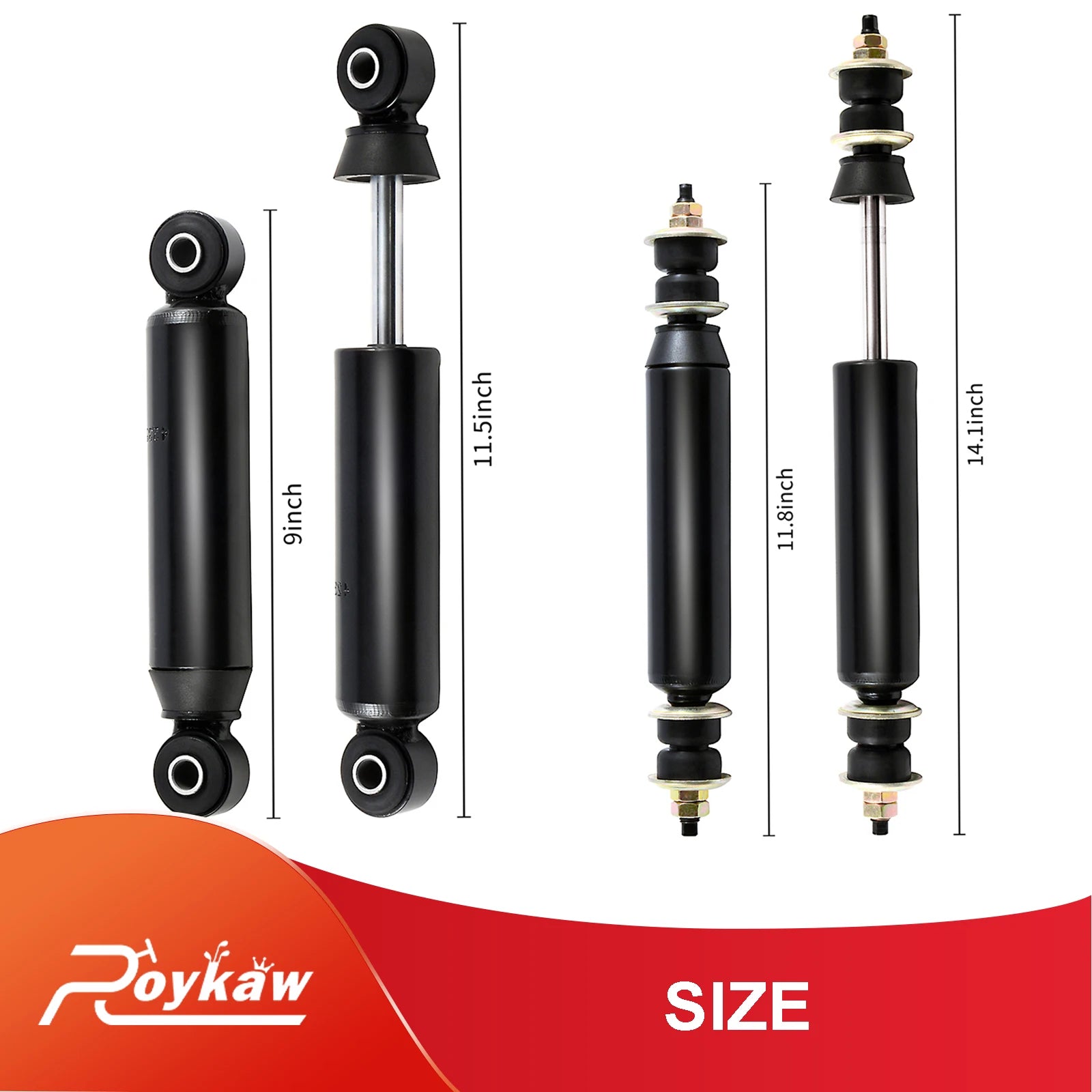 Shocks Front & Rear Shock Absorbers Fit | Club Car-Cartzilla Golf Cart Parts &amp; Accessories