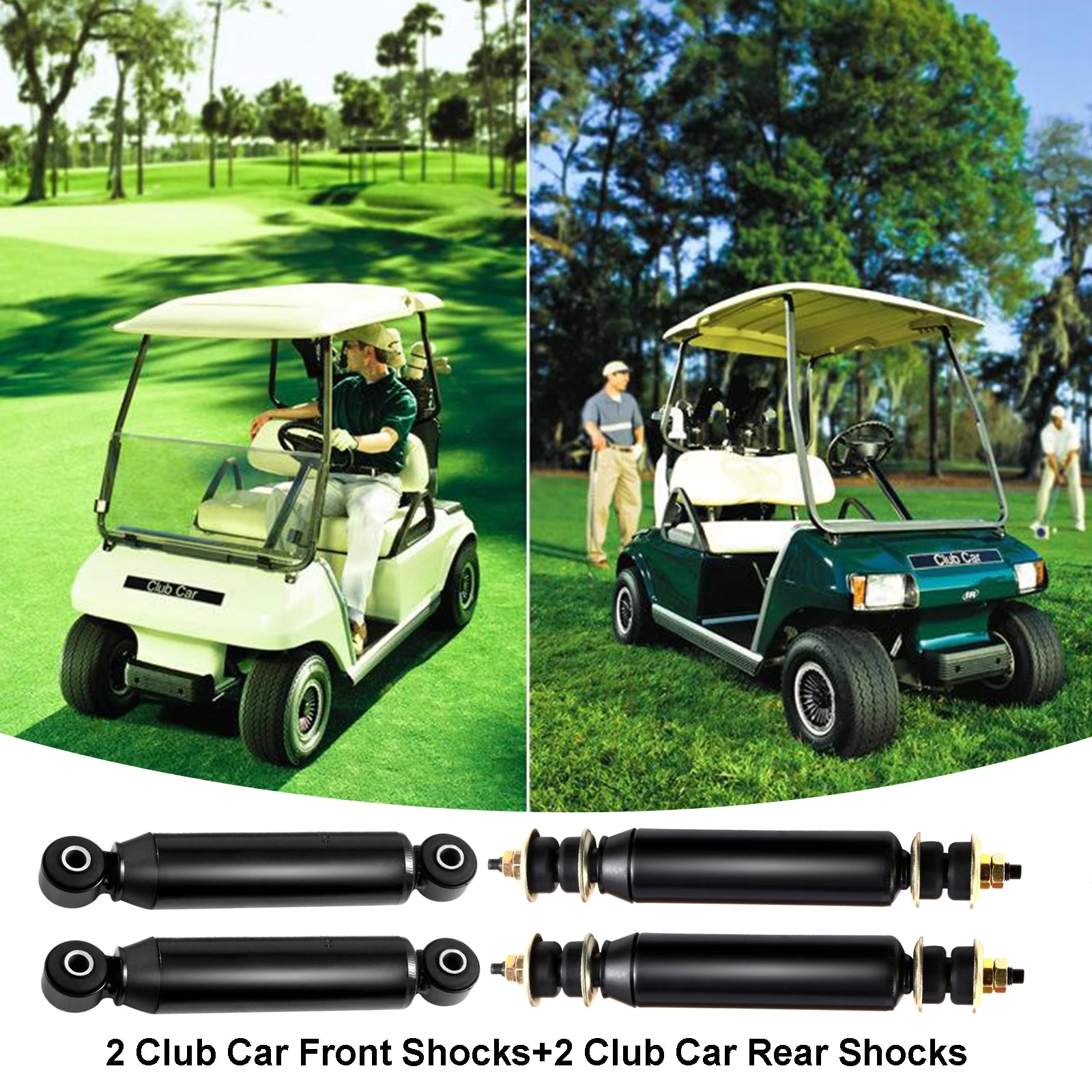 Shocks Front & Rear Shock Absorbers Fit | Club Car-Cartzilla Golf Cart Parts &amp; Accessories
